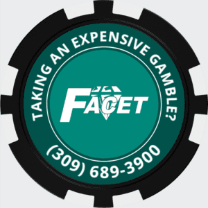 Poker Chip Image with text reading 