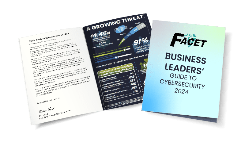 Image of the E-Book "Business Leader's Guide to Cybersecurity for 2024"