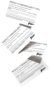 A cascade of cards with "business security tech tip" written across the top.
